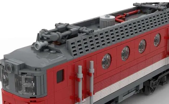 Alt view image 3 of 3 - ZITIANYOUBUILD Custom MOC-73261 ÖBB BR 1144 four-axle Electric Universal Locomotive 681 Parts
