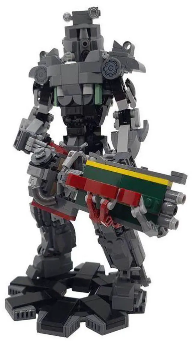 Main image of ZITIANYOUBUILD Custom MOC-154933 T-60 Power Armor Model 727 Parts Toys Gift for Christmas