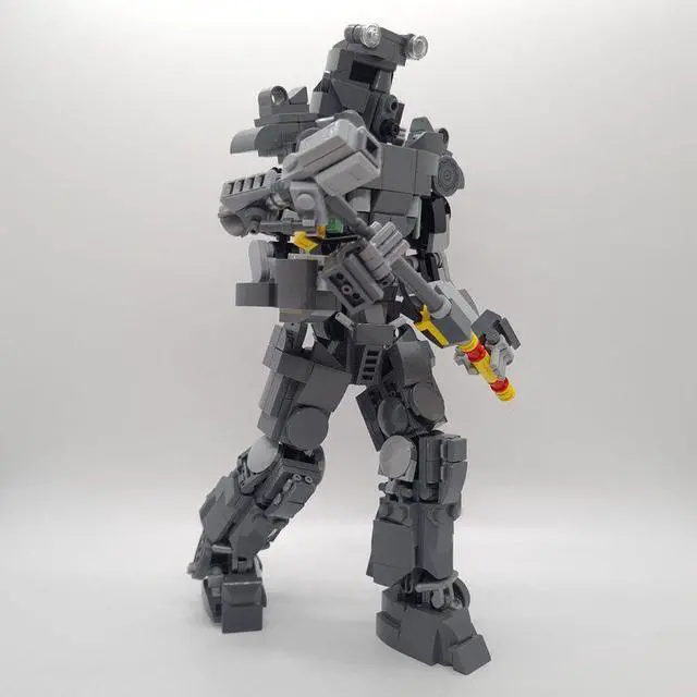 Alt view image 3 of 3 - ZITIANYOUBUILD Custom MOC-154933 T-60 Power Armor Model 727 Parts Toys Gift for Christmas