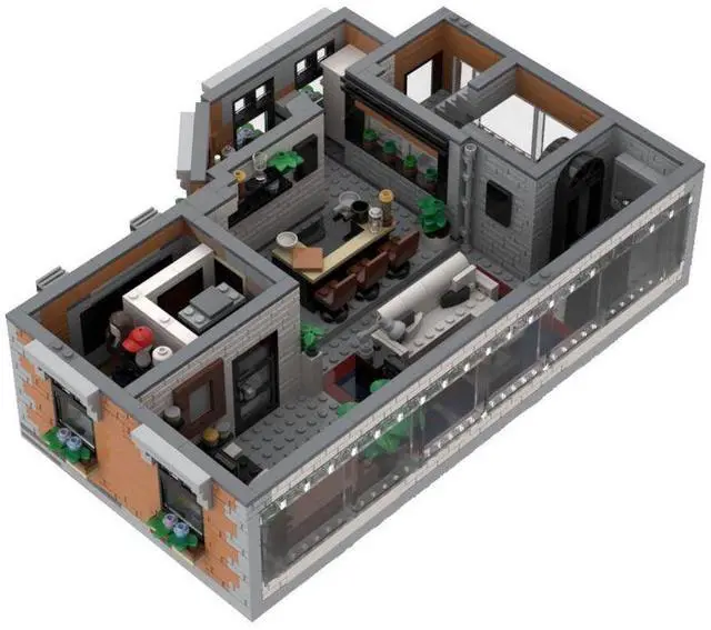 Alt view image 2 of 3 - ZITIANYOUBUILD Custom MOC-89341 Sit-Complex Queer Eye 1362+  Parts Toys Gift for Christmas