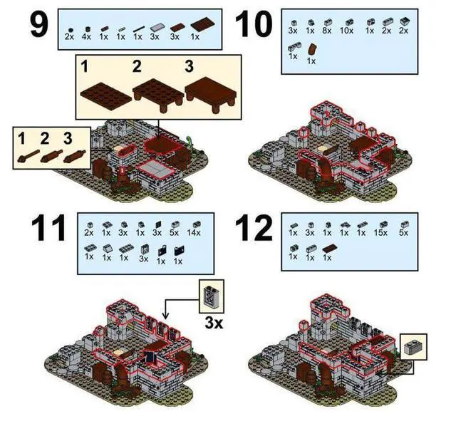 Alt view image 2 of 3 - ZITIANYOUBUILD Custom MOC-85318 Medieval Bakery Shaped 1962 Parts Toys Gift for Christmas