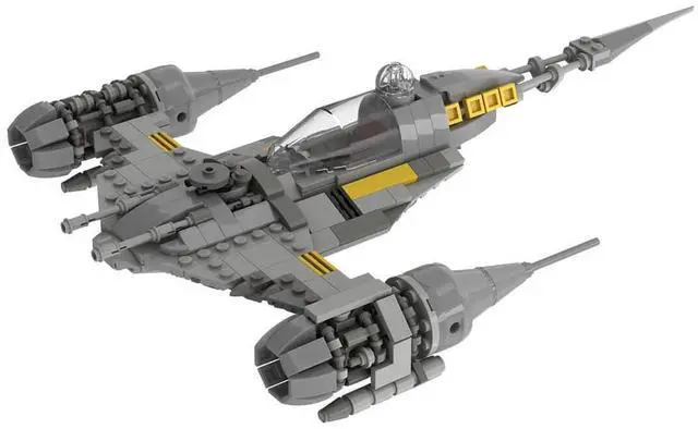 Main image of ZITIANYOUBUILD Custom MOC-100546 N1 Starfighter 379 Parts Building Toys Gift for Christmas