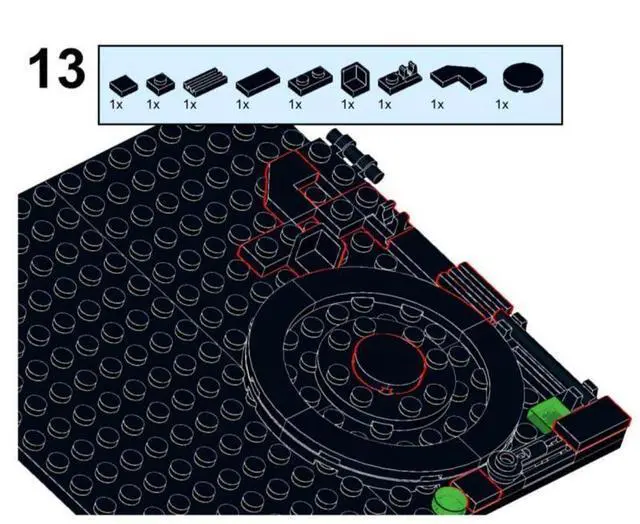 Alt view image 2 of 2 - ZITIANYOUBUILD Custom MOC-112646 Borg Cube Warship 1363 Parts Toys Gift for Christmas