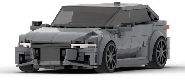 Main image of ZITIANYOUBUILD Custom MOC-163459 8-Unit Width Supercar Model 326 Parts Gift for Christmas