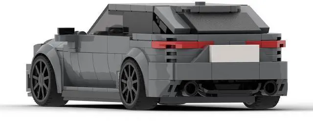 Alt view image 2 of 3 - ZITIANYOUBUILD Custom MOC-163459 8-Unit Width Supercar Model 326 Parts Gift for Christmas