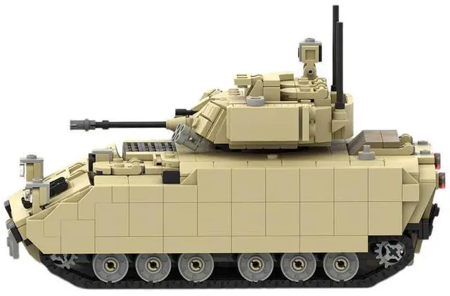 Main image of ZITIANYOUBUILD Custom MOC-172441 M2 BRADLEY AFV US Military Infantry Fighting Vehicle 1154 Parts