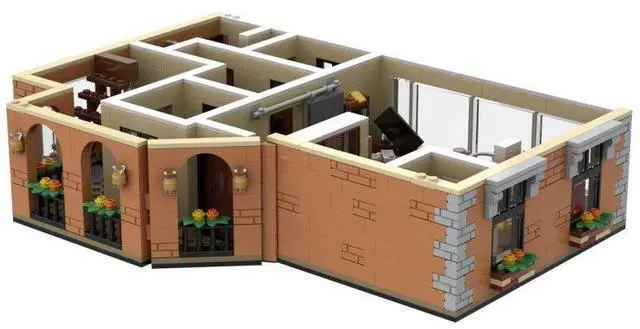 Main image of ZITIANYOUBUILD Custom MOC-89631 SitComplex  New Girl 900+ Parts Toys Gift for Christmas