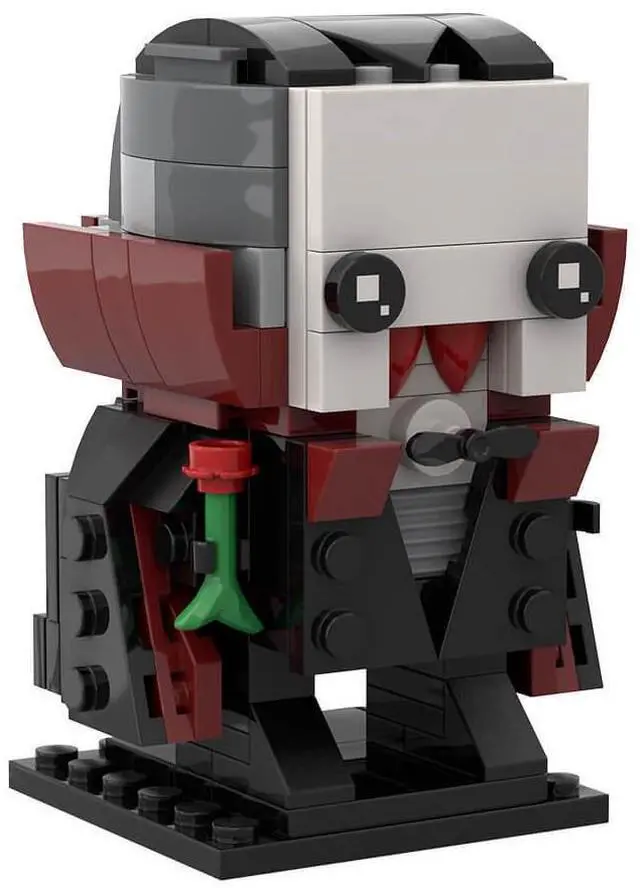 Alt view image 2 of 3 - ZITIANYOUBUILD Custom MOC-158141 Square Head Dracula Model 152 Parts Toys Gift for Christmas