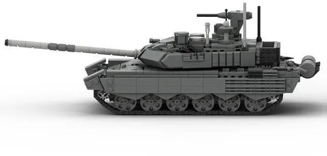 Alt view image 2 of 3 - ZITIANYOUBUILD Custom MOC-109174 T-90 M Main Battle Tank 1380 Parts Toys Gift for Christmas