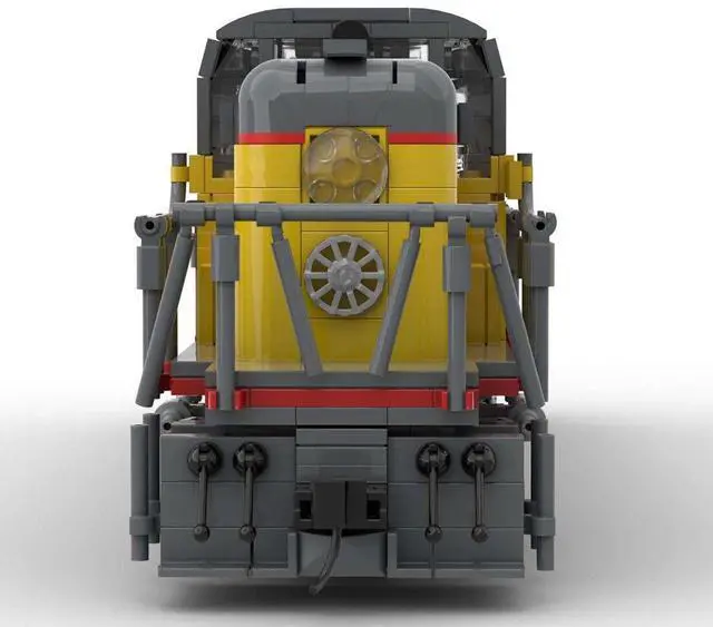 Alt view image 3 of 3 - ZITIANYOUBUILD Custom MOC-117021 RSC-2 Union Pacific Train 1283 Parts Toys Gift for Christmas