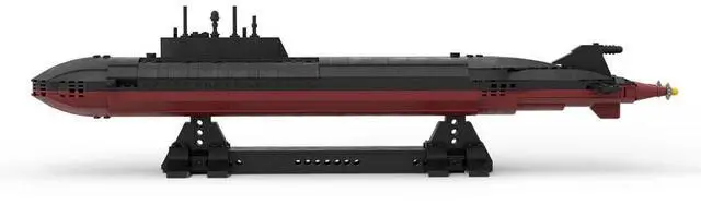 Alt view image 2 of 3 - ZITIANYOUBUILD Custom MOC-149172 Scale Oscar II Class  Submarine Kursk Military Model 798 Parts