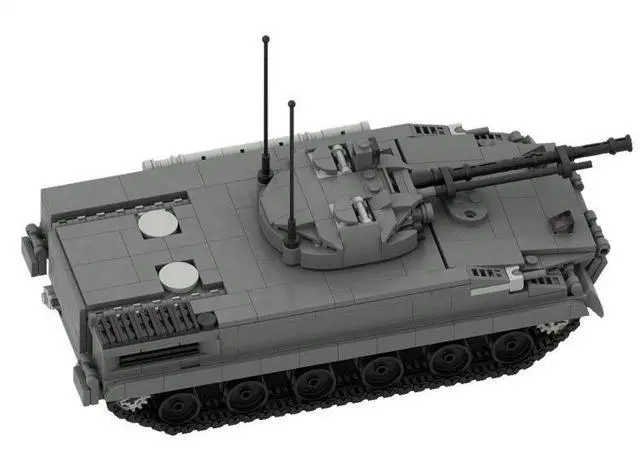 Alt view image 2 of 3 - ZITIANYOUBUILD Custom MOC-117366 BMP-3 IFV 994 Parts Toys Gift for Christmas