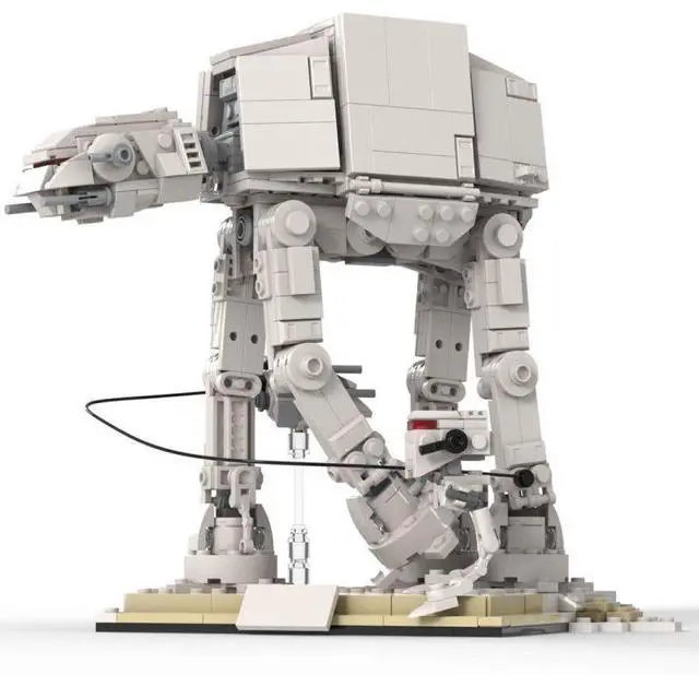 Main image of ZITIANYOUBUILD Custom MOC-84723 Walker Attack 3D Sci-fi Interstellar War Scene Model 821 Parts