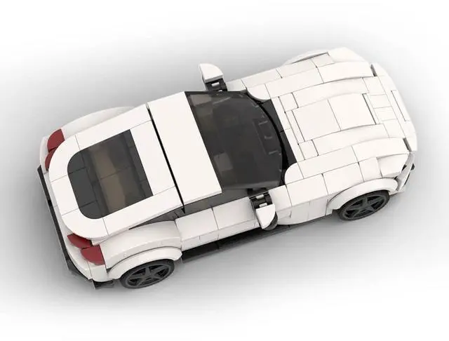 Alt view image 3 of 3 - ZITIANYOUBUILD Custom MOC-117638 Super Sports Car Model 395 Parts Toys Gift for Christmas