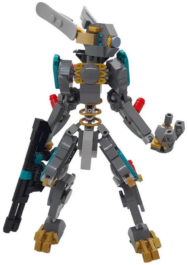 Alt view image 2 of 3 - ZITIANYOUBUILD Custom MOC-153970 R7-b Rabbit Robot Model 314 Parts Kids Gift for Christmas