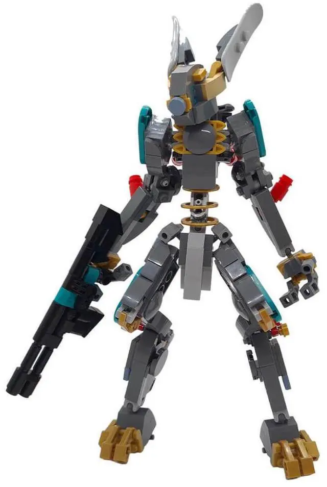 Alt view image 3 of 3 - ZITIANYOUBUILD Custom MOC-153970 R7-b Rabbit Robot Model 314 Parts Kids Gift for Christmas