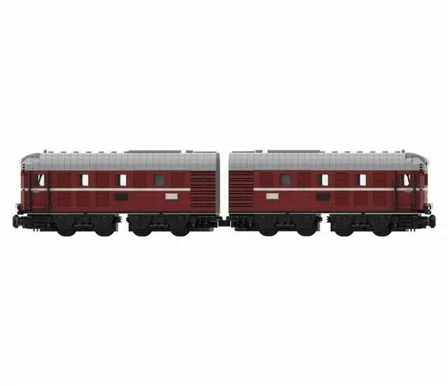 Alt view image 2 of 3 - ZITIANYOUBUILD Custom MOC-130611 DB-Baureihe V188 1459 Parts Toys Gift for Christmas