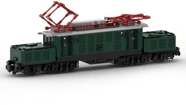 Main image of ZITIANYOUBUILD Custom MOC-120839 8W DB-Baureihe 194 E94 Train Model 1285 Parts for Christmas