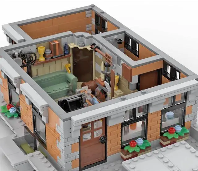 Alt view image 2 of 3 - ZITIANYOUBUILD Custom MOC-84752 Bro Thors Penthouse 818 Parts Toys Gift for Christmas