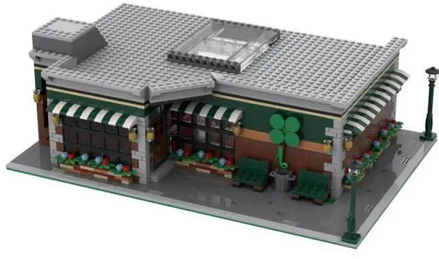 Main image of ZITIANYOUBUILD Custom MOC-92501 Originally Licensed SitComplex  MacLarens Pub 1588 Parts