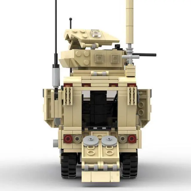 Alt view image 2 of 3 - ZITIANYOUBUILD Custom MOC-148302 MaxxPro Armored Vehicle Model 814 Parts Gift for Christmas