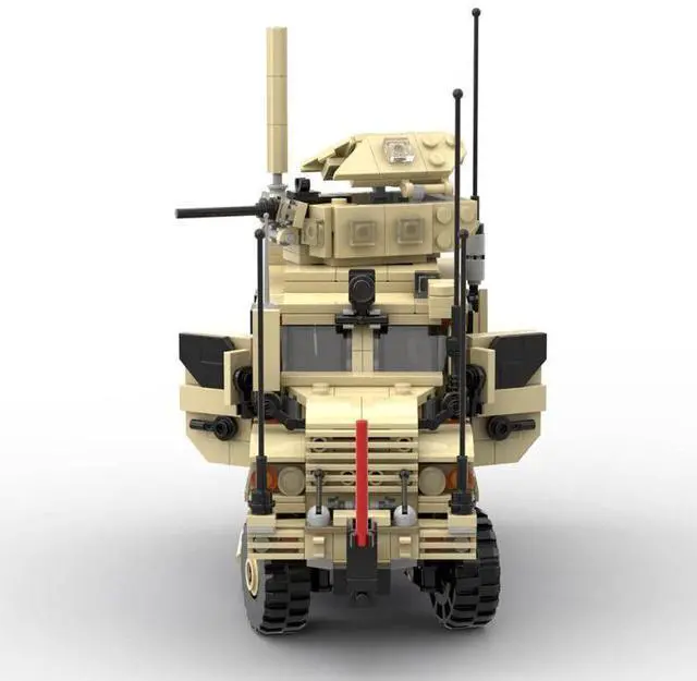 Alt view image 3 of 3 - ZITIANYOUBUILD Custom MOC-148302 MaxxPro Armored Vehicle Model 814 Parts Gift for Christmas