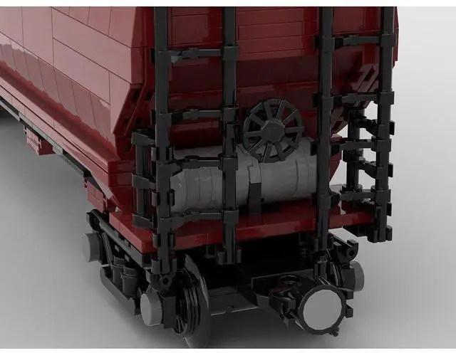 Alt view image 2 of 3 - ZITIANYOUBUILD Custom MOC-58578 New Grain Car 725 Parts Toys Gift for Christmas