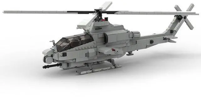Main image of ZITIANYOUBUILD Custom MOC-93584 Bell AH-1Z Viper 975 Parts Toys Gift for Christmas