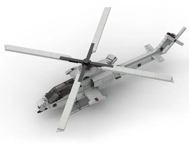 Alt view image 2 of 3 - ZITIANYOUBUILD Custom MOC-93584 Bell AH-1Z Viper 975 Parts Toys Gift for Christmas