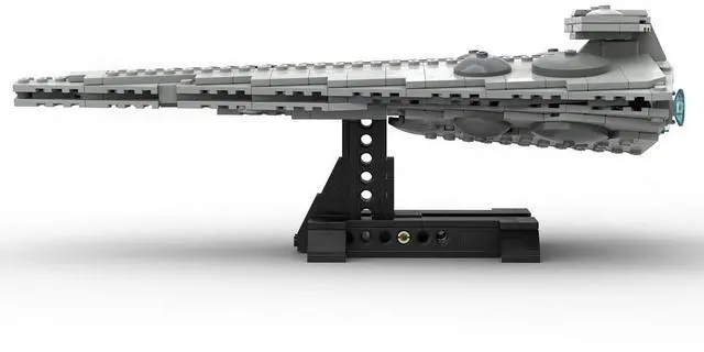 Alt view image 2 of 3 - ZITIANYOUBUILD Custom MOC-94660 Interdictor Heavy Cruiser 478 Parts Kids Gift for Christmas