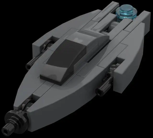 Alt view image 3 of 3 - ZITIANYOUBUILD Custom MOC-126364 Ori-Fighter Space Wars Ship Sci-Fi Spacecraft Model 28 Parts