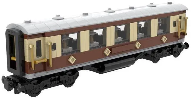 Alt view image 2 of 3 - ZITIANYOUBUILD Custom MOC-62059 Steam Era Rolling Stock 731 Parts Toys Gift for Christmas