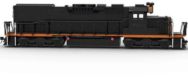 Alt view image 2 of 2 - ZITIANYOUBUILD Custom MOC-112385 SD40T-2 Train Model 1897 Parts Toys Gift for Christmas