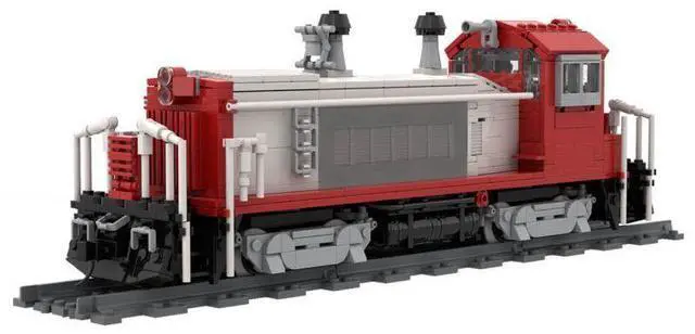 Alt view image 2 of 3 - ZITIANYOUBUILD Custom MOC-87387 SOO Line SW1200 Train Model 1041 Parts Toys Gift for Christmas