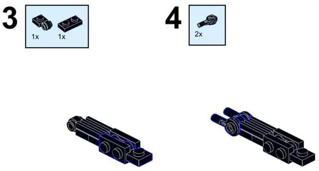 Alt view image 3 of 3 - ZITIANYOUBUILD Custom MOC-105503 Nightbrother 88 Parts Building Toys Kids Gift for Christmas