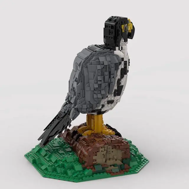 Alt view image 2 of 7 - ZITIANYOUBUILD Custom MOC-187353 Peregrine Falcon Building Blocks Set (2155PCS) Toys Gift