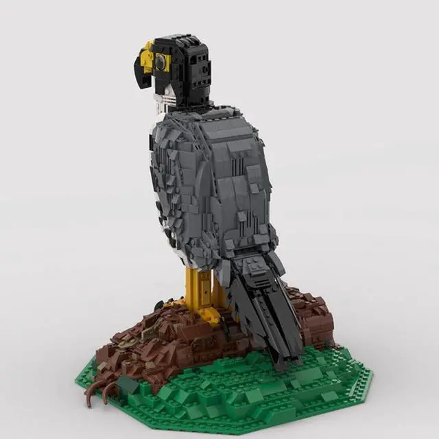 Alt view image 3 of 7 - ZITIANYOUBUILD Custom MOC-187353 Peregrine Falcon Building Blocks Set (2155PCS) Toys Gift