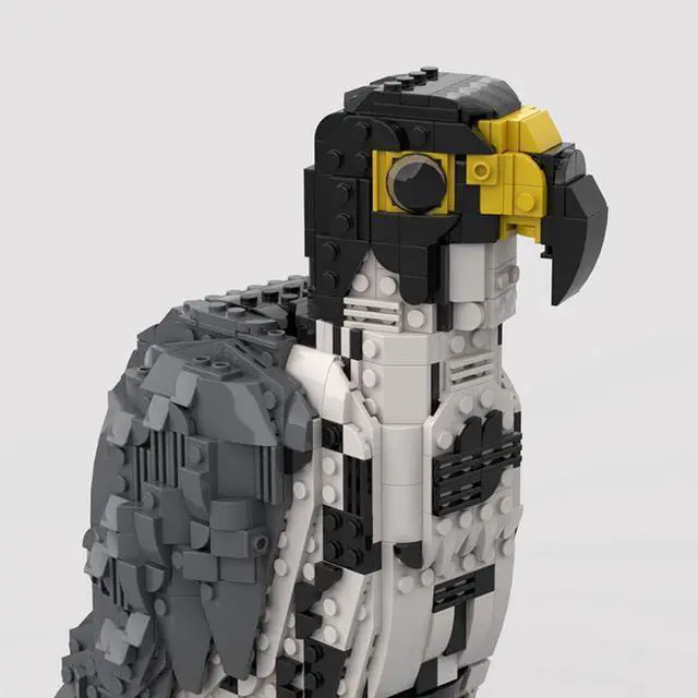 Alt view image 5 of 7 - ZITIANYOUBUILD Custom MOC-187353 Peregrine Falcon Building Blocks Set (2155PCS) Toys Gift