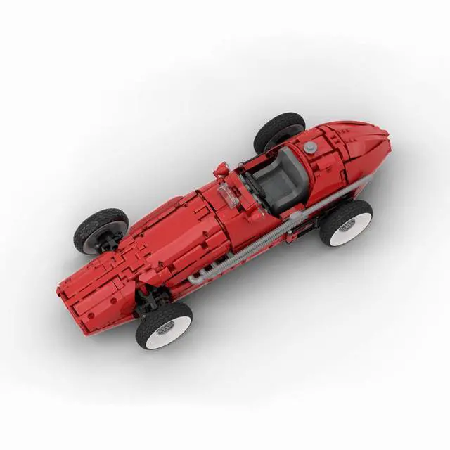 Alt view image 5 of 7 - ZITIANYOUBUILD Custom MOC-206365 1/8 Scale Racing Car 500 Building Blocks (1775PCS) Toys Gift