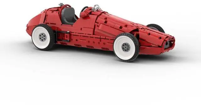 Alt view image 2 of 7 - ZITIANYOUBUILD Custom MOC-206365 1/8 Scale Racing Car 500 Building Blocks (1775PCS) Toys Gift