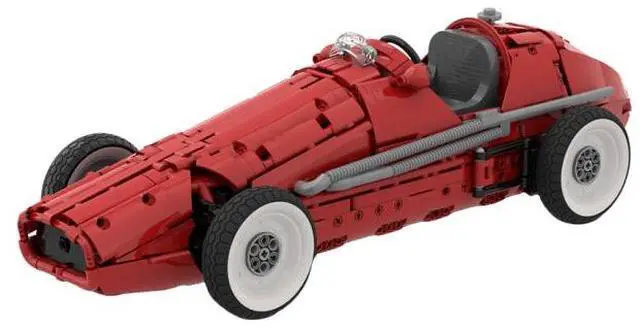 Alt view image 6 of 7 - ZITIANYOUBUILD Custom MOC-206365 1/8 Scale Racing Car 500 Building Blocks (1775PCS) Toys Gift