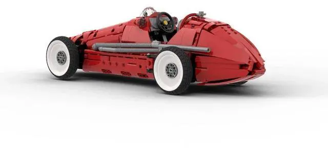 Alt view image 7 of 7 - ZITIANYOUBUILD Custom MOC-206365 1/8 Scale Racing Car 500 Building Blocks (1775PCS) Toys Gift