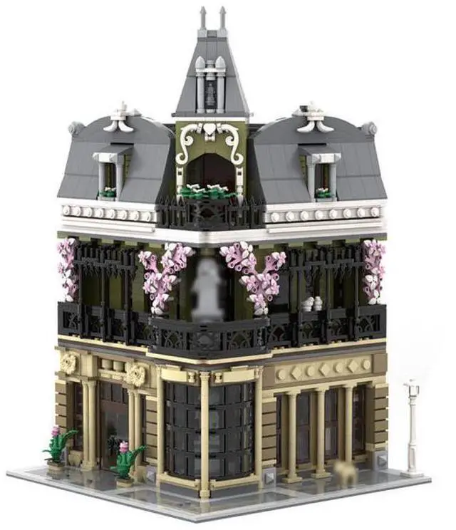 Main image of ZITIANYOUBUILD Custom MOC-176289 Jazz Cafe Street Scene Building Blocks Set (3098PCS) Toys Gift