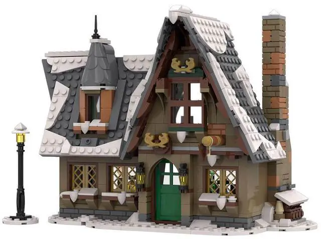Main image of ZITIANYOUBUILD MOC-94936 Christmas The Stuffed Stocking (a Winter Village Inn) Blocks (702PCS)