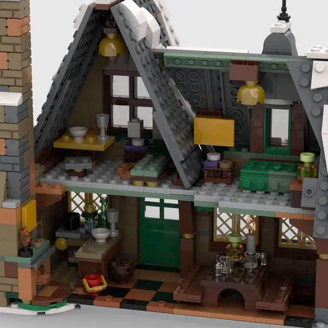 Alt view image 2 of 6 - ZITIANYOUBUILD MOC-94936 Christmas The Stuffed Stocking (a Winter Village Inn) Blocks (702PCS)