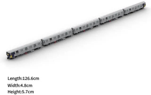 Alt view image 2 of 6 - Custom MOC-139417 New York R211A Building Blocks Set (Static Version/1796PCS)