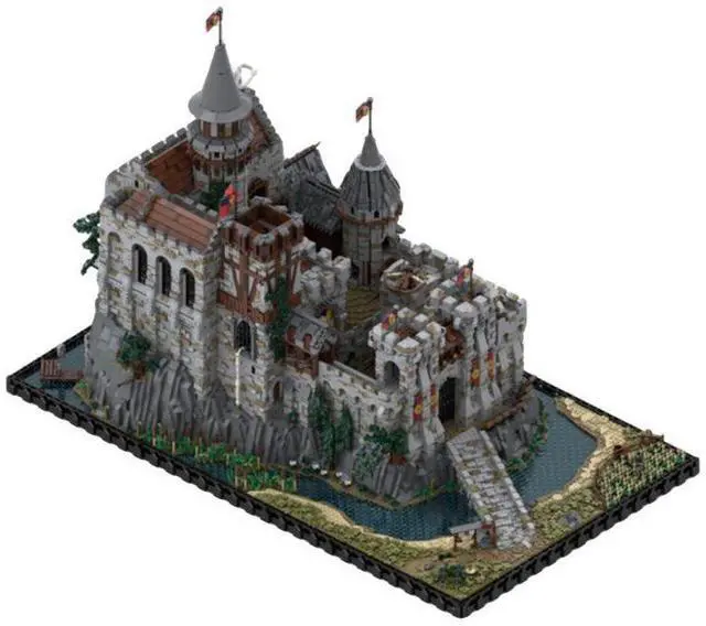 Main image of Custom MOC-206892 Medieval Castle Building Blocks Set (21090PCS) Building Toys