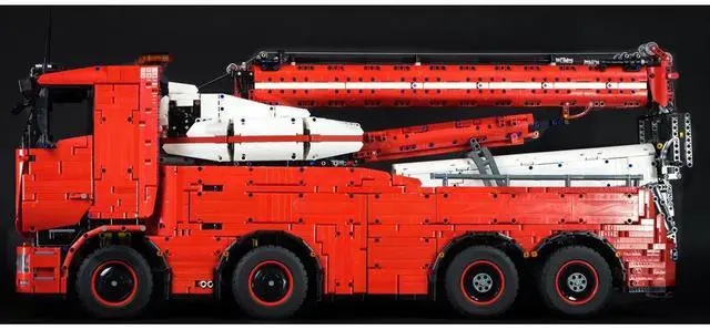 Alt view image 4 of 7 - ZITIANYOUBUILD MOC-29848 Full RC 8x8 Breakdown Truck Tow Truck MkII Boom Truck Recovery Vehicle Breakdown Lorry 10180 Pieces