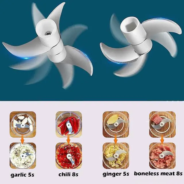 Alt view image 4 of 7 - 100/250ml Electric Mini Garlic Chopper USB Meat Grinder Garlic Masher Machine Sturdy Durable Crushed Ginger Vegetable Crusher Kitchenware