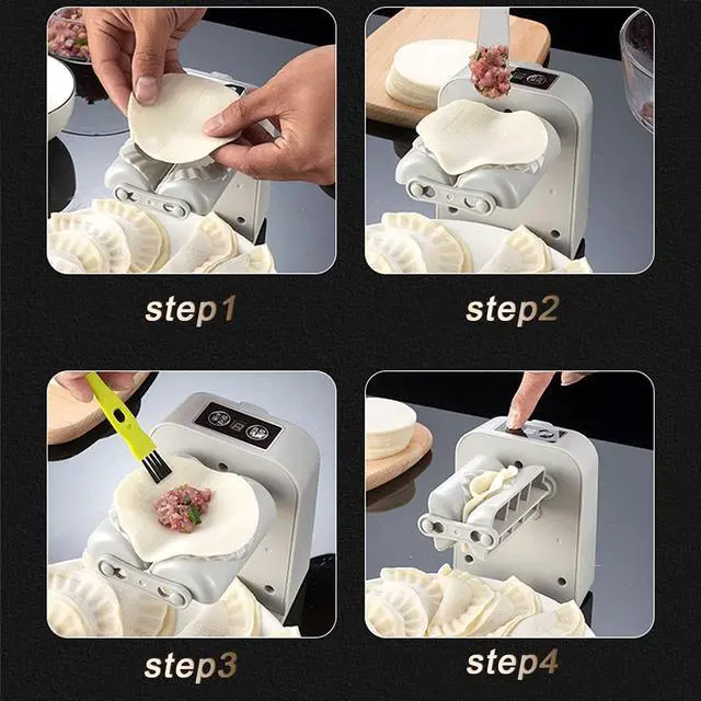 Alt view image 7 of 7 - Automatic Electric Dumpling Maker Machine, Household Dumpling Maker Press, Automatic Rapid Forming Dumpling Machine Mold(1pcs)